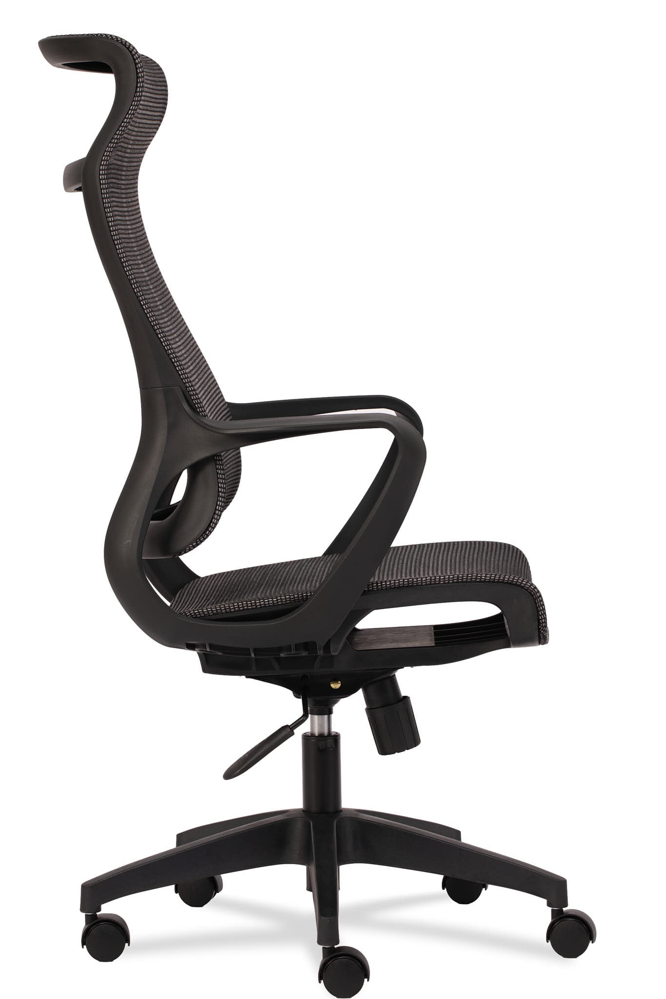 High back swivel chair BLACK
