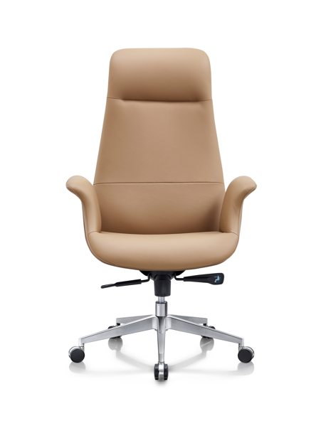 High-back swivel chair – YS2406A CAMEL