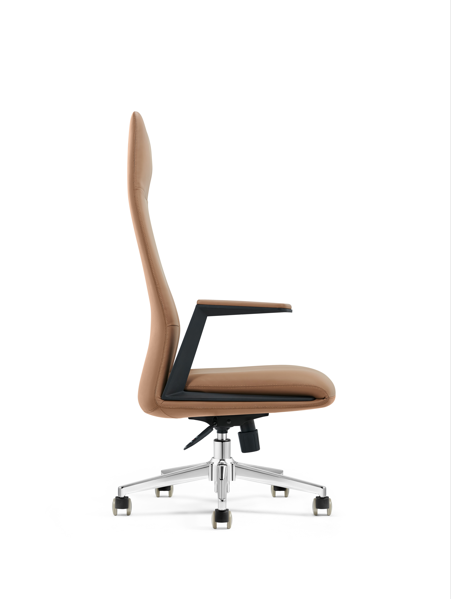 High-back swivel chair – LY-001A CAMEL