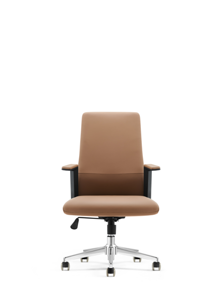 Mid-back swivel chair – LY-001B CAMEL
