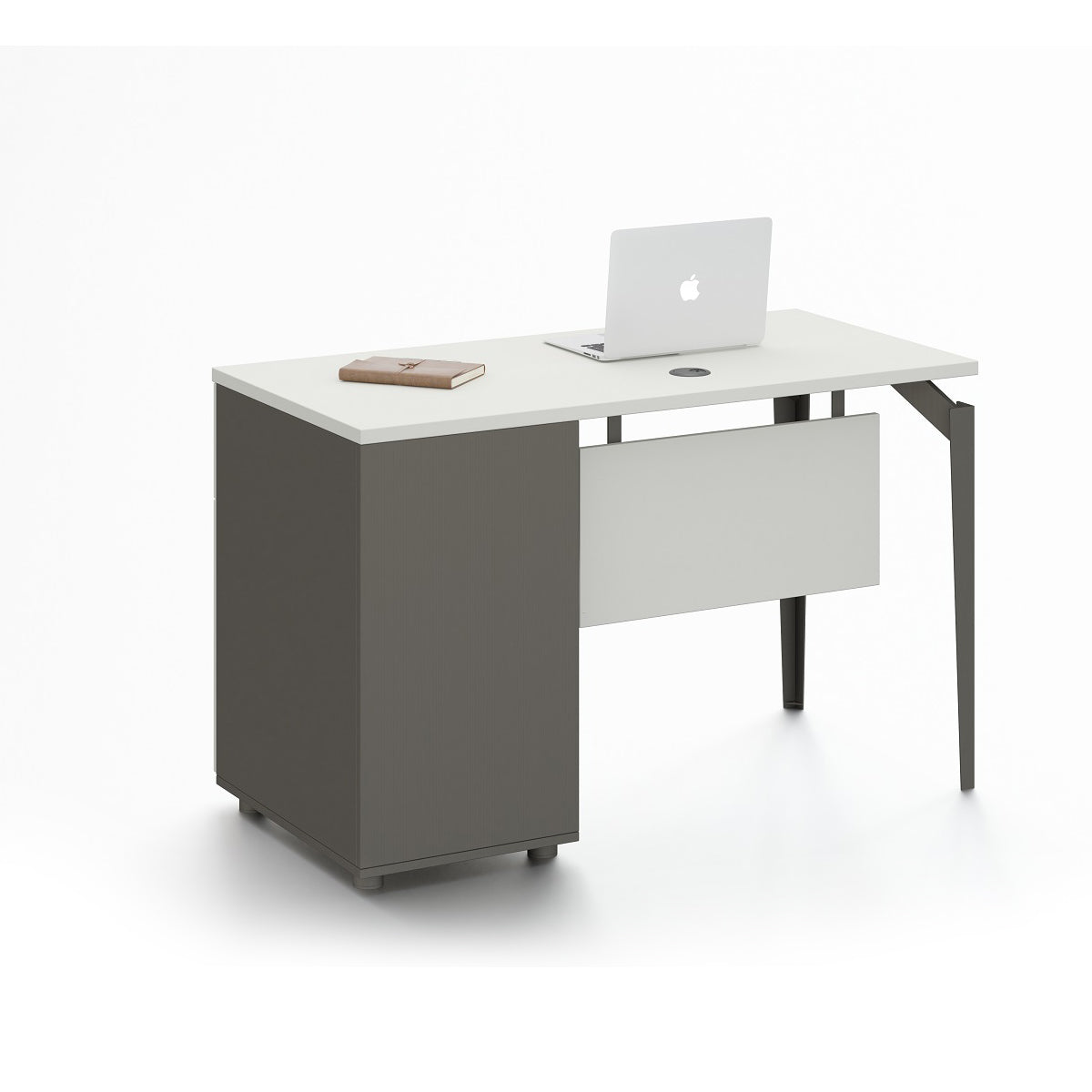 Office Desk 1.20 DG08-D0212W WHITE GRAY