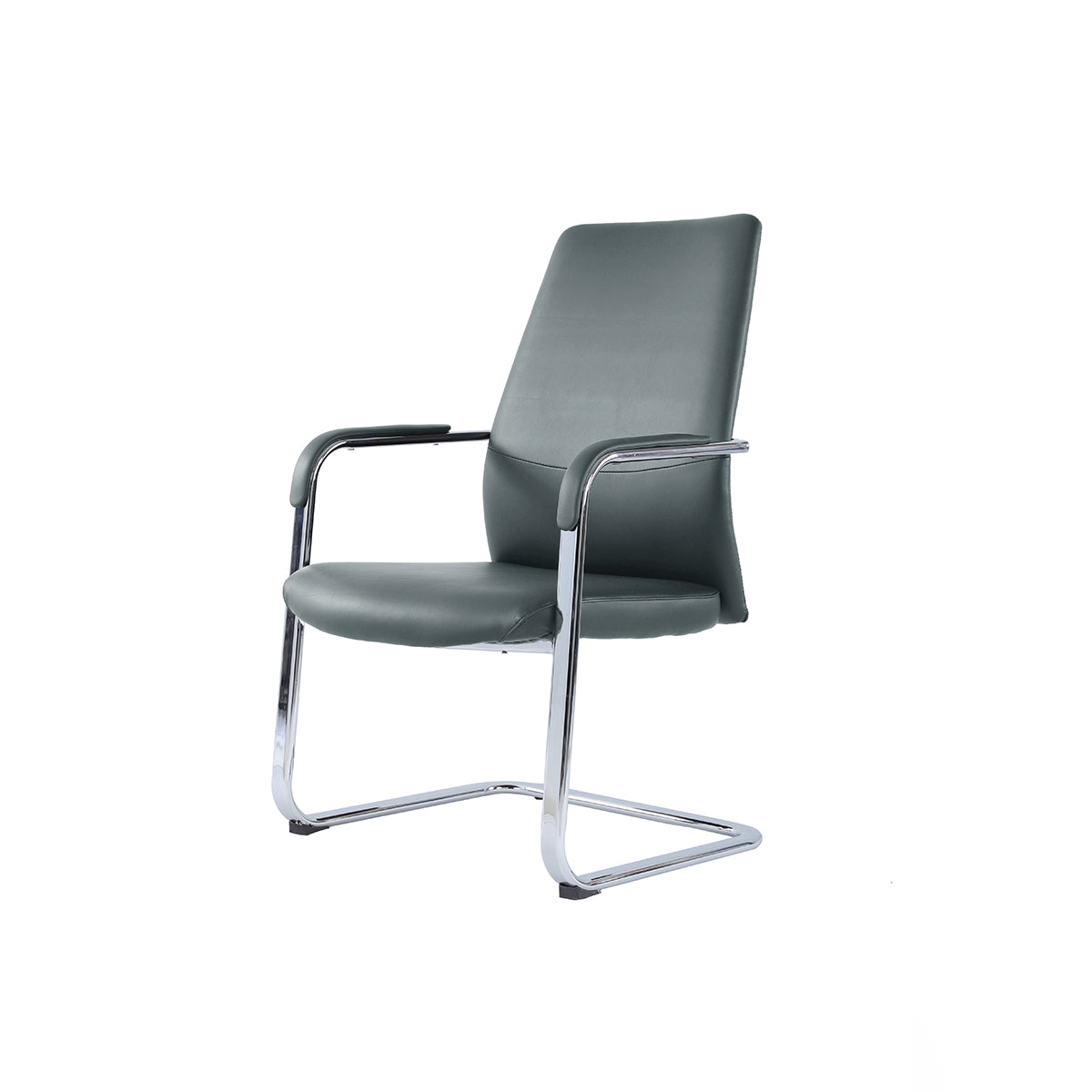 Leather Fixed Chair