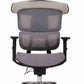 High-back swivel chair