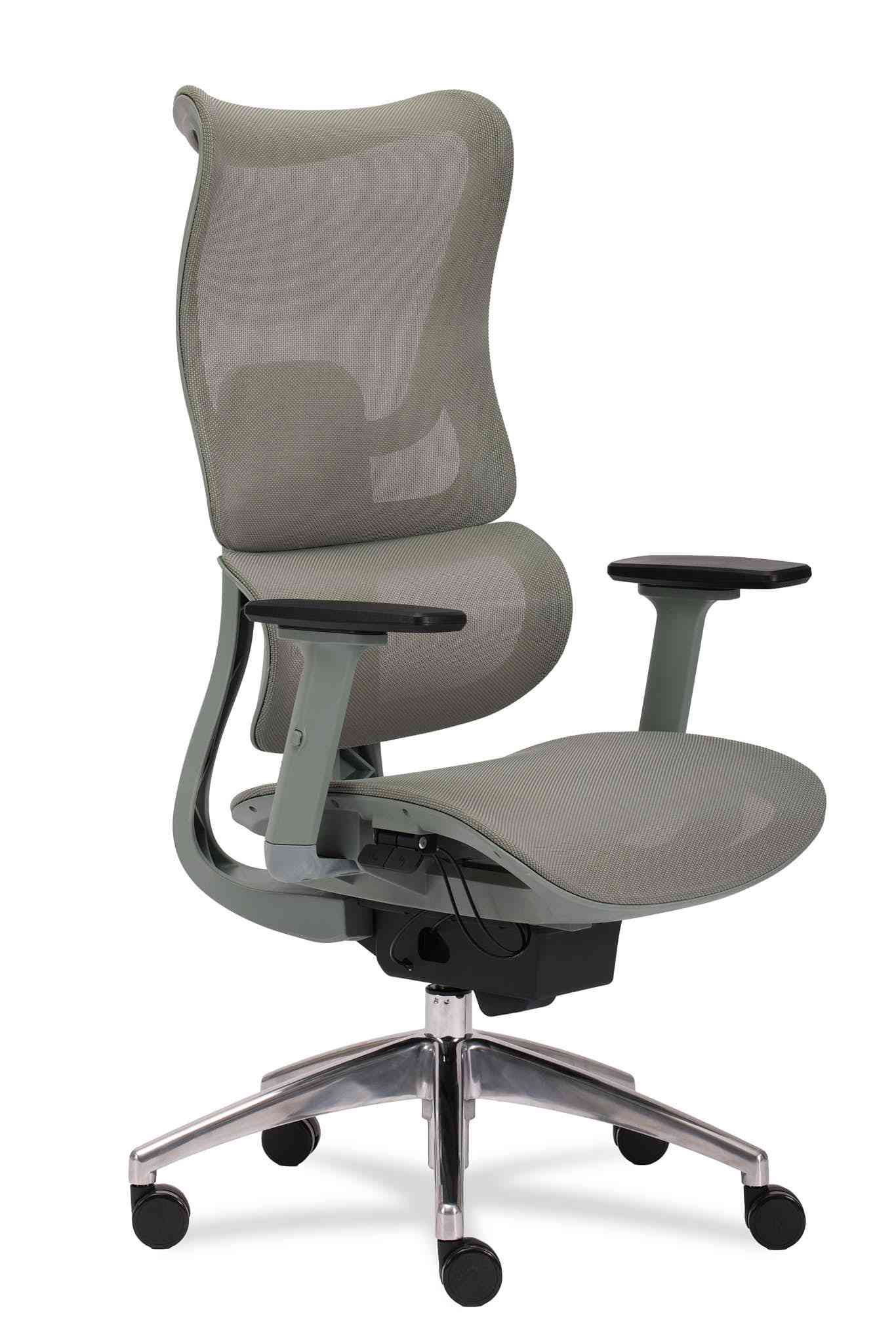 High-back swivel chair