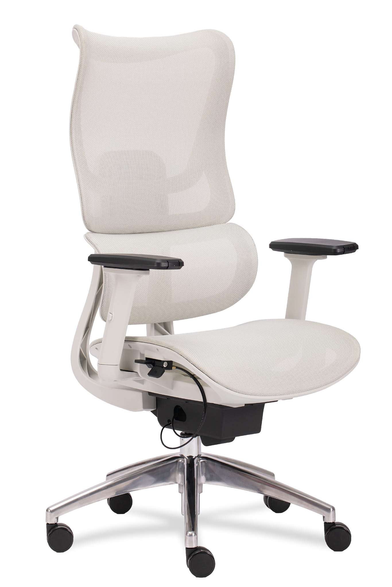 High-back swivel chair