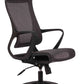 High back swivel chair BLACK