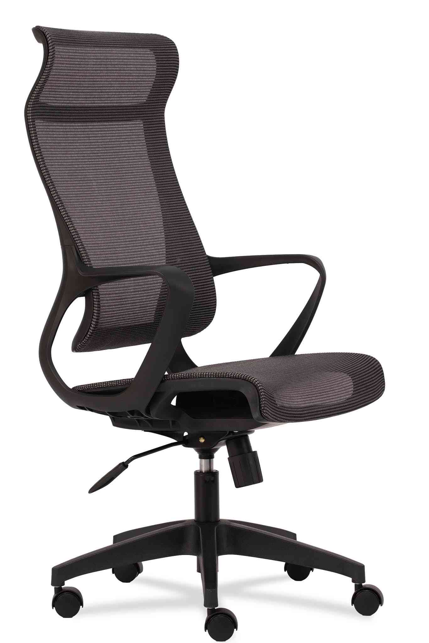 High back swivel chair BLACK