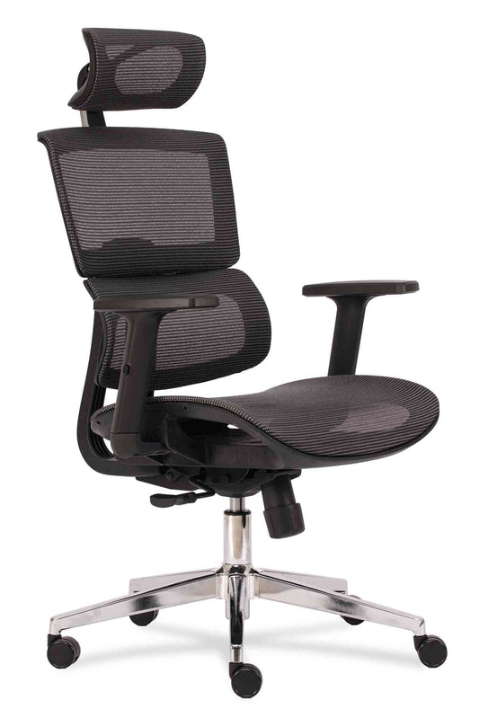 High back swivel chair