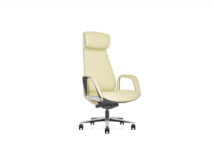 High-Back Swivel Chair GW05A Beige