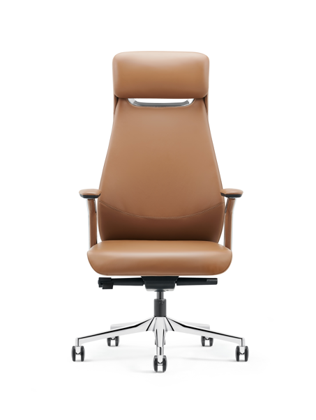 High-back swivel chair – GW1802A CAMEL