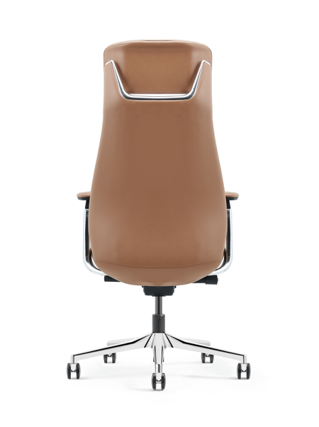 High-back swivel chair – GW1802A CAMEL