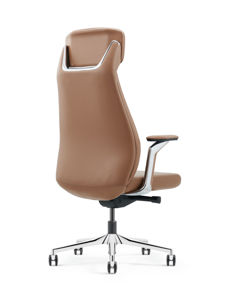 High-back swivel chair – GW1802A CAMEL