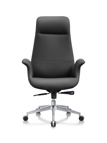 High-back swivel chair – YS2406A BLACK