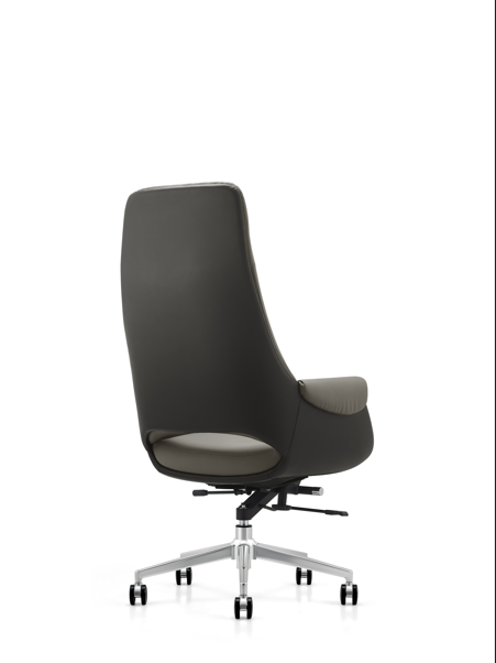 High-back swivel chair – LY2217A LIGHT GREY