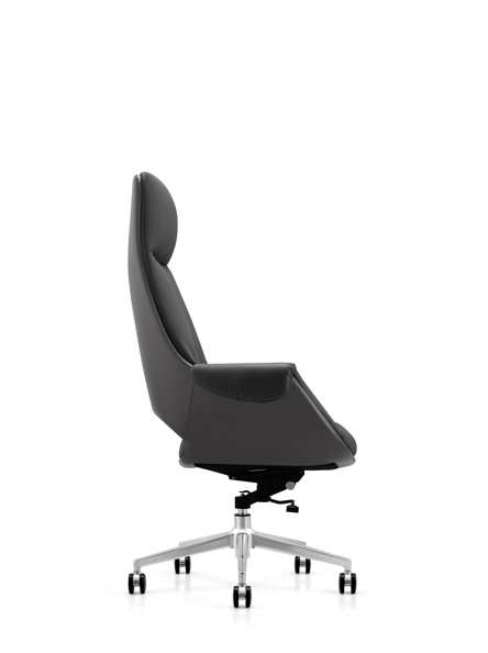 High-back swivel chair – YS2217A BLACK + COFFEE