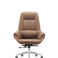 High-back swivel chair – YS-2212A LIGHT BROWN