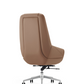 High-back swivel chair – YS-2212A LIGHT BROWN