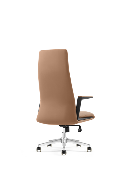 High-back swivel chair – LY-001A CAMEL