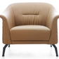 Single-Seater Sofa SF192-1 Light Brown