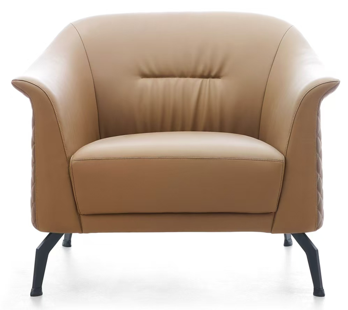 Single-Seater Sofa SF192-1 Light Brown