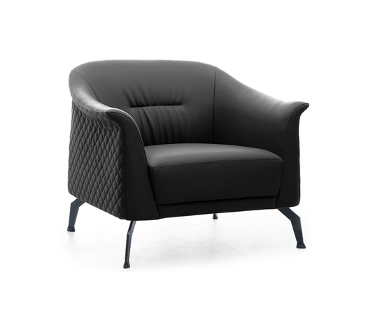 Single-Seater Sofa SF192-1 Black