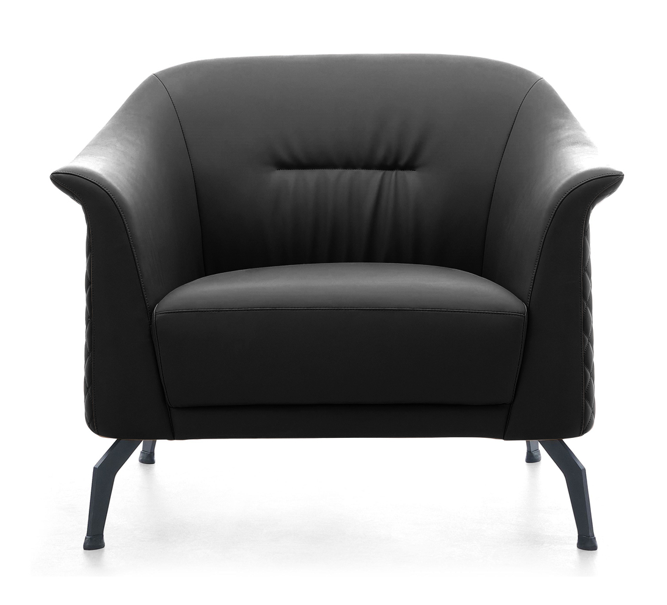 Single-Seater Sofa SF192-1 Black