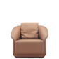 Single-Seater Sofa SF236-1 Light Brown