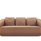 3-Seater Sofa SF236-3 Light Brown
