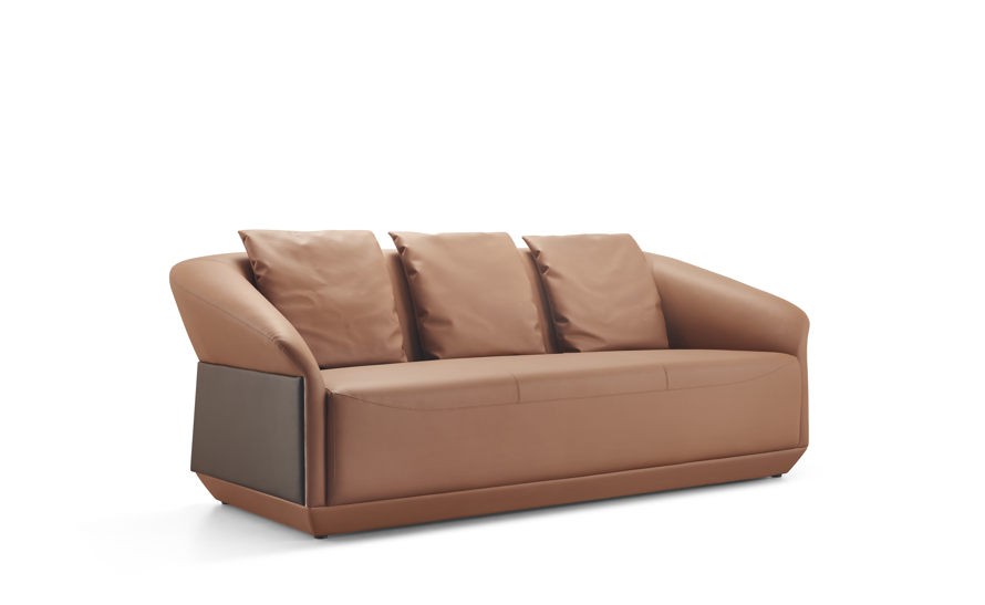 3-Seater Sofa SF236-3 Light Brown