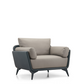 Single-Seater Sofa SF238-1 Light Grey